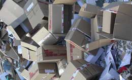bloques compactados de papel
